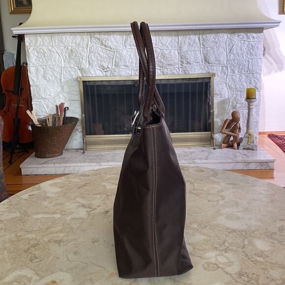 Land’s End Nylon & Leather Tote Bag - Picture 7 of 16